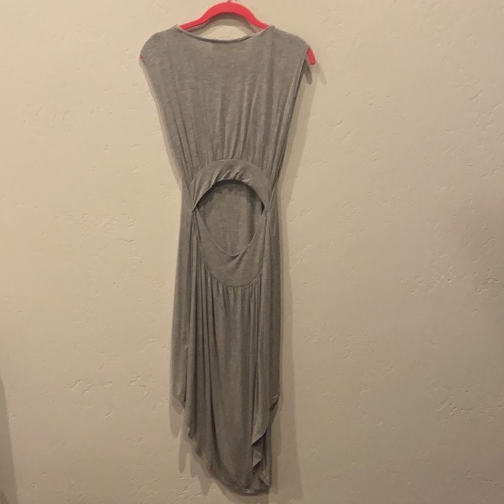 Lulus High Low Grey Dress - Picture 4 of 4